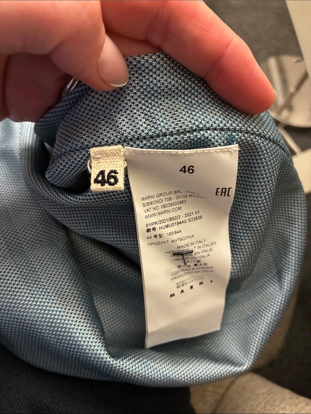 NWT Marni Striped Blue and Green MARNI Tank Top - Picture 9 of 16